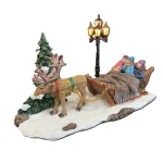 Online Rendier Met Slee LED