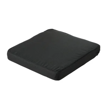 Online Madison Rib Black F115 Lounge Lux 60x60 Zit