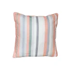 Sale Madison Righe Salmone C458 50x50 Pillow Pp