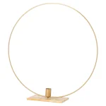 Discount Van Cranenbroek Ring Op Voet Kaarshouder Diner 40 Cm Goud