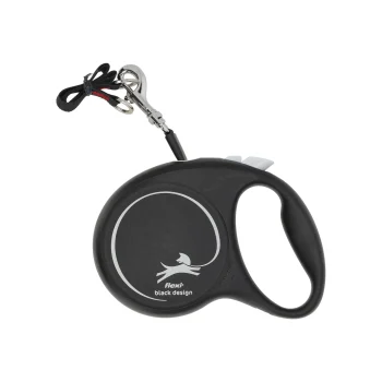 New Flexi Rollijn Black Dsgn Tape M 5M Zwart