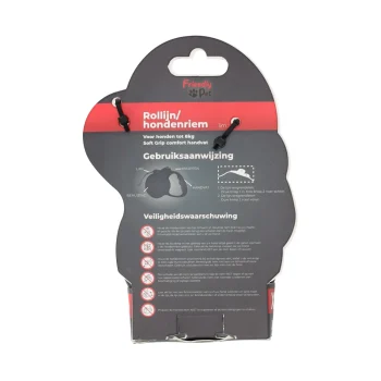 Clearance Friendly Pet Rollijn Tape XS 3M Zwart