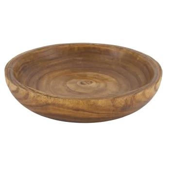 Discount Natural Collections Schaal Rond Paulownia 35 X 7 Cm