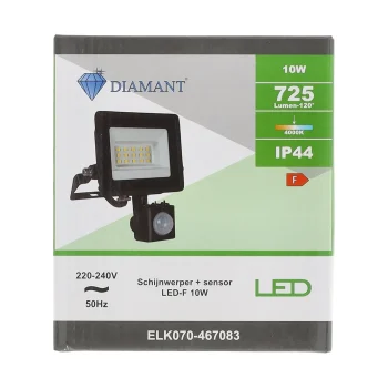Clearance Diamant Schijnwerper Met Sensor LED-F 10W