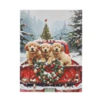 New O'malley Schilderij Truck Hond LED 30 X 40 Cm