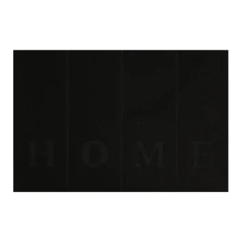 New Van Cranenbroek Schoonloopmat Home Zwart 40x60 Cm