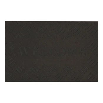Discount Schoonloopmat Welcome Grijs 40x60 Cm