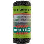 Sale Koltec Schrikdraad 3x12 RVS 100M Zwart