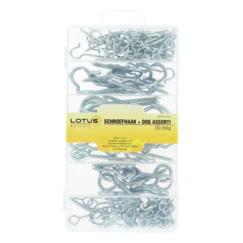 Fashion Lotus Schroefhaak En Schroefoog 151-delig
