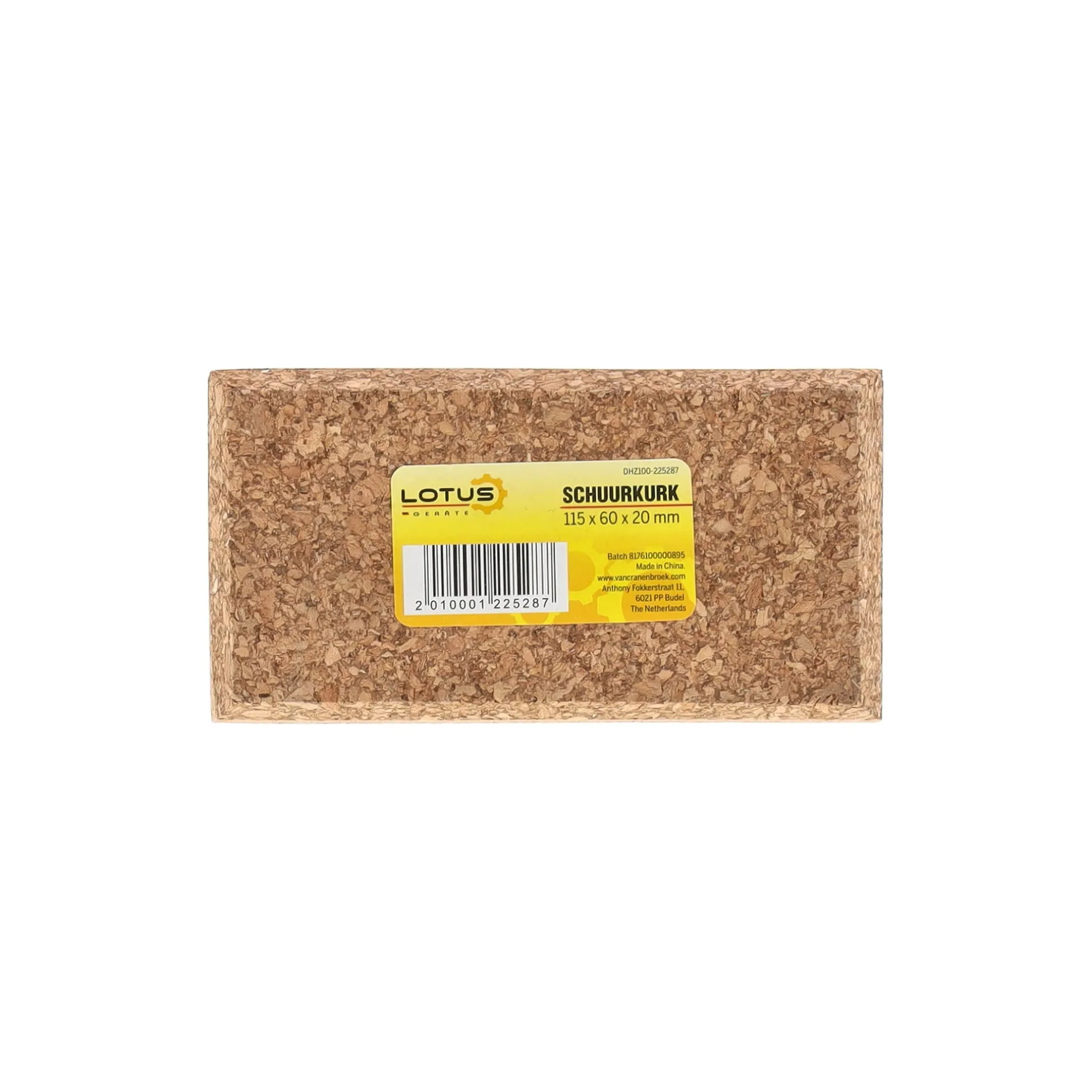 schuurkurk-115-x-60-x-20-mm-lo-rCdOWXYU-1.webp New Lotus Schuurkurk 115 X 60 X 20 Mm