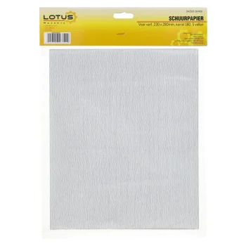 Sale Lotus Schuurpapier Vel Verf 230 X 280 Mm K180