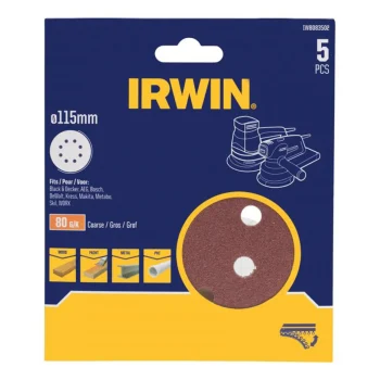 Discount Irwin Schuurschijf Ø115mm K80 5st.