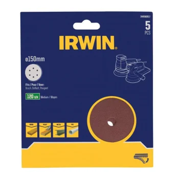Outlet Irwin Schuurschijf Ø150mm K120 5st.