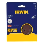Sale Irwin Schuurschijf Haakse Slijper Ø125mm K60 5st.
