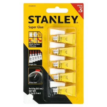 Sale Stanley Secondelijm 5x0,5gr