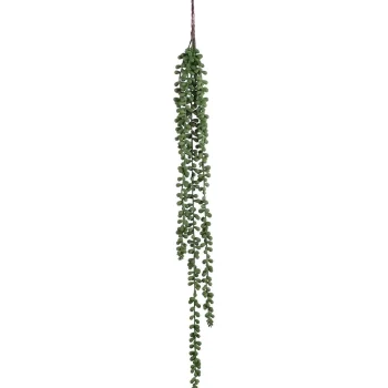 Hot Mica Decorations Senecio Hangend 71 Cm Groen