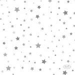 Clearance Duni Servet 24 X 24 Cm Silver Stardust
