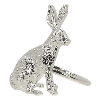 Fashion O'malley Servetring Konijn Zilver