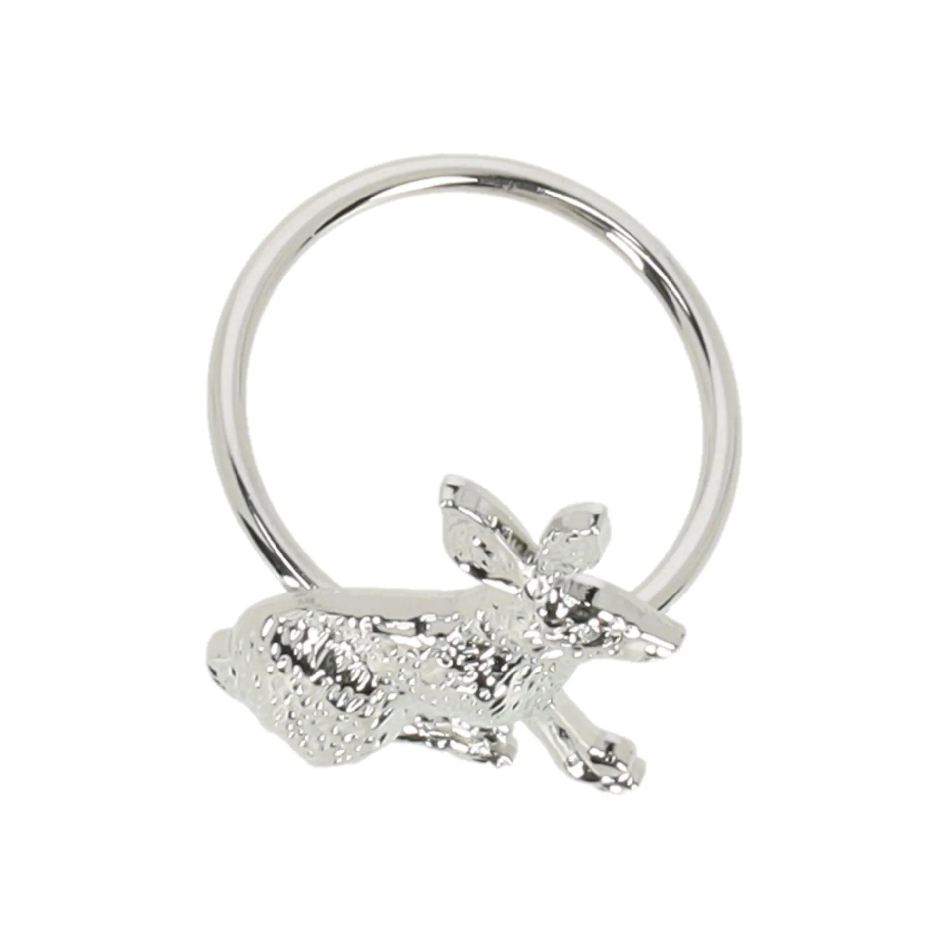 servetring-konijn-zilver-sUGEJDon-2.webp Fashion O'malley Servetring Konijn Zilver