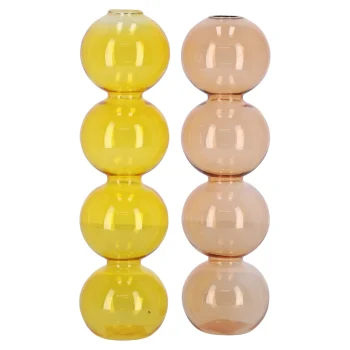 Clearance Single Flower Vaas 23 Cm Rood, Geel, Bruin, Fuchsia ...