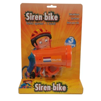 Outlet Eddy Toys Sirene Fiets Politie 3 Geluiden
