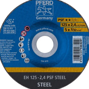 Online Pferd Slijpschijf EH125-2,4 PSF Staal