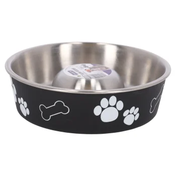 Best Flamingo Slowfeeder Kena Zwart 500ml