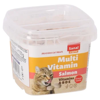 Best Sanal Snack Kat Multi Vitamin Salmon Bites 100g