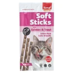 Outlet Sanal Snack Kat Soft Sticks Zalm+forel