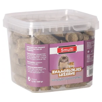 Sale Smulti Snack Knaag Luzerne Blokjes 840G