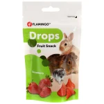 Discount Flamingo Snack Knaagdier Drop Aardbei 75g