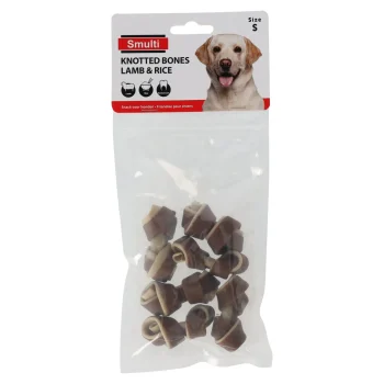 Discount Smulti Snack Knoopbeen Lam Met Rijst 6st S