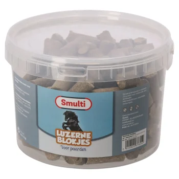 Outlet Smulti Snack Paard Luzerne Blokjes 2kg