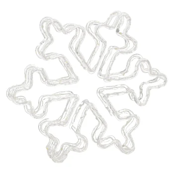 New O'malley Sneeuwvlok Acryl 80 LED Warm Wit