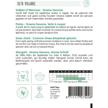 Online Horti Tops Snijbiet Groene Gewone