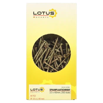 Online Lotus Spaanplaatschroef 3,5 X 40 Mm 200st