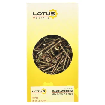Hot Lotus Spaanplaatschroef 4,0 X 3 5mm 200st