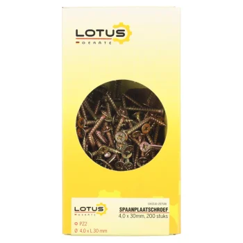Sale Lotus Spaanplaatschroef 4,0 X 30 Mm 200st