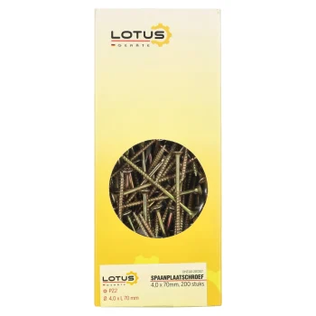 Discount Lotus Spaanplaatschroef 4,0 X 70 Mm 200st