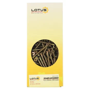 Outlet Lotus Spaanplaatschroef 4,5 X 50 Mm 200st