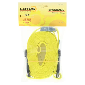 New Lotus Spanband 25 Mm 5 M S-haak