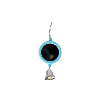 Fashion Flamingo Spiegel Rond + Bel Parkiet