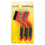 Hot Lotus Staalborstelset 3-delig