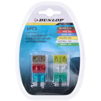 Outlet Dunlop Steekzekeringen 6st.