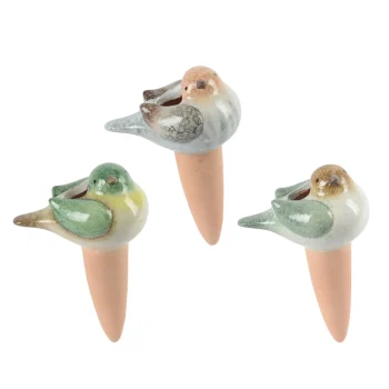 Hot Decoris Steker Keramiek Vogel 15 Cm