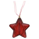 Outlet O'malley Ster Met Lint Burgundy 20 Cm 15 LED-warm Wit