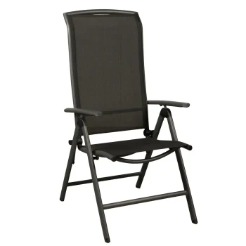 Hot Bois Le Duc Stoel 8-st Balgano Antra Metal/zwart