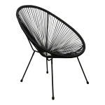 Best Bois Le Duc Stoel Alento Zwart