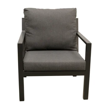 Online Bois Le Duc Stoel Brozzi Zwart +kussens