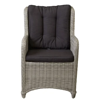 Hot Bois Le Duc Stoel Cimino Verstelbaar White Grey Met Kussen